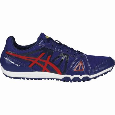 Férfi Asics Hyper Xc Szöges Cipő AS0136548 Kék